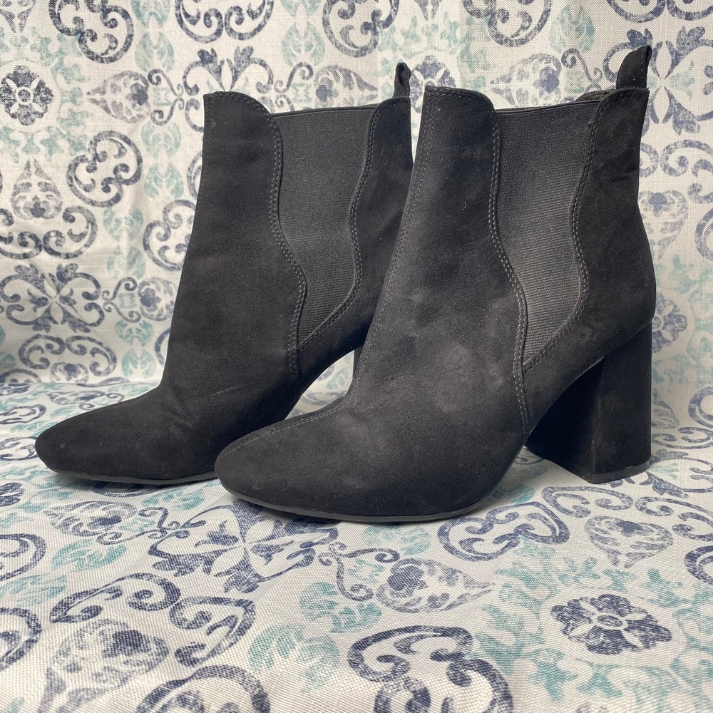 H&M Jardin Estrange Divide Boots Womens Size 7 Black